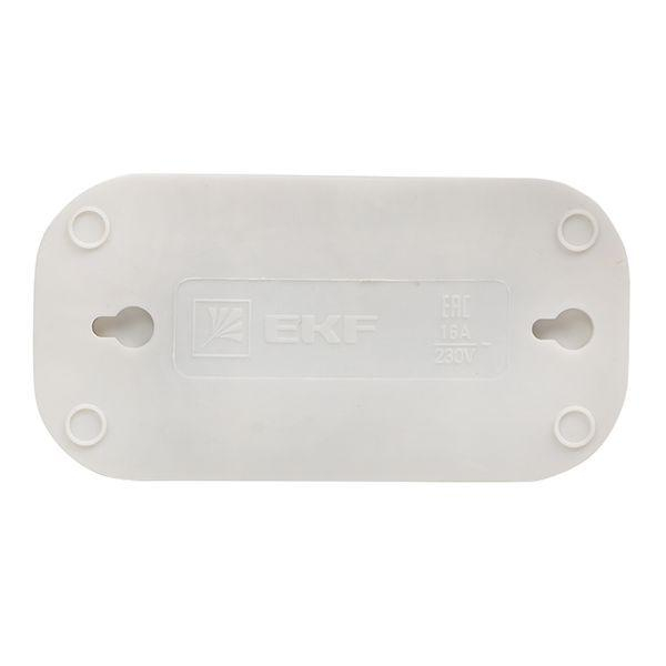 Колодка удлинителя 2-м с заземл. 16А Эксперт 3.5кВт EKF AKB16-2 ТехноИмпульс