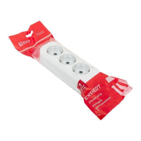 Колодка удлинителя 3-м с заземл. 16А Эксперт 3.5кВт EKF AKB16-3 ТехноИмпульс