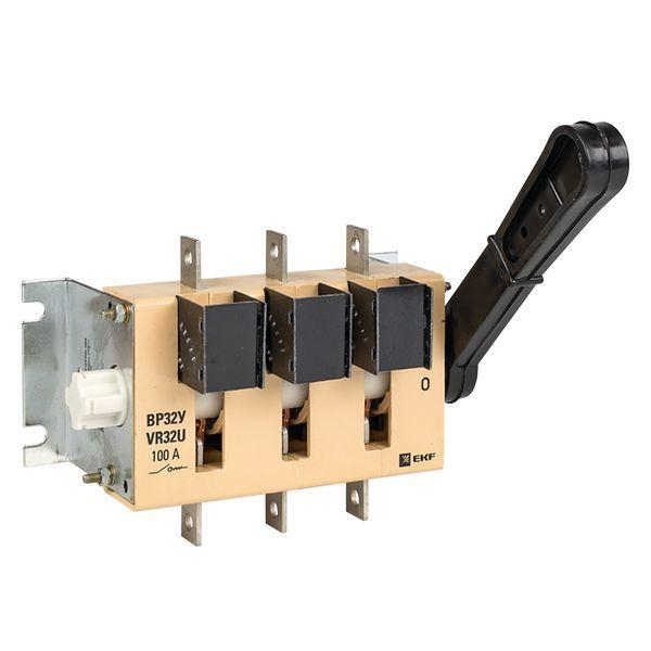 Выключатель-разъединитель ВР32У-31А31220 100А 1 напр. с дугогасит. камерами несъемная лев./прав. рукоятка MAXima EKF uvr32-31a31220 ТехноИмпульс