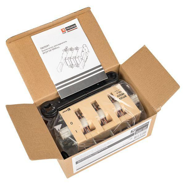 Выключатель-разъединитель ВР32У-31А31220 100А 1 напр. с дугогасит. камерами несъемная лев./прав. рукоятка MAXima EKF uvr32-31a31220 ТехноИмпульс