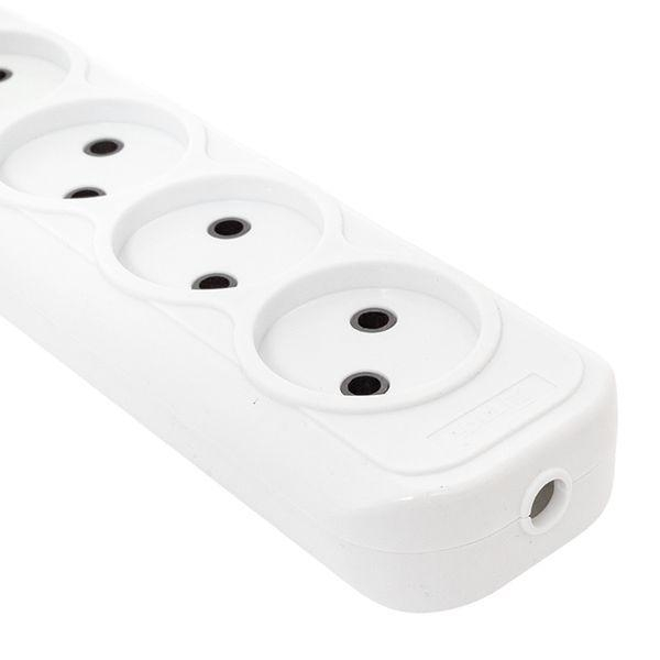 Колодка удлинителя 4-м без заземл. 10А Эксперт 2.2кВт EKF AKB10-4 ТехноИмпульс