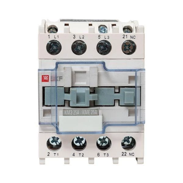 Контактор КМЭ 25А кат. 220В AC 1НЗ EKF ctr-s-25-220-nc ТехноИмпульс