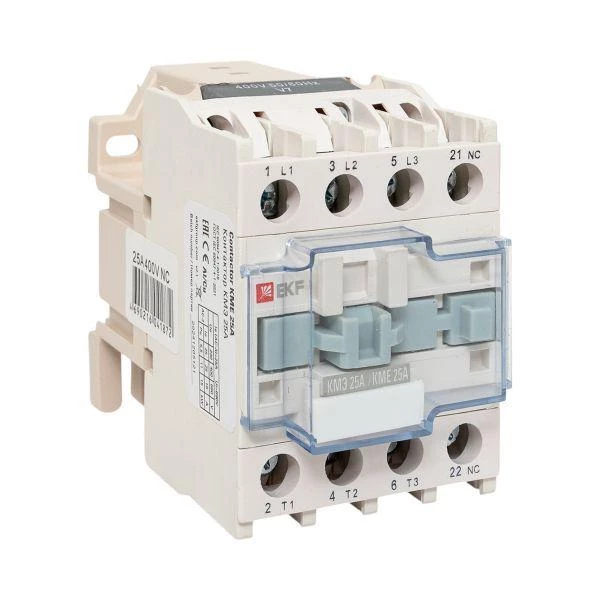 Контактор КМЭ 25А кат. 380В AC 1НЗ EKF ctr-s-25-380-nc ТехноИмпульс