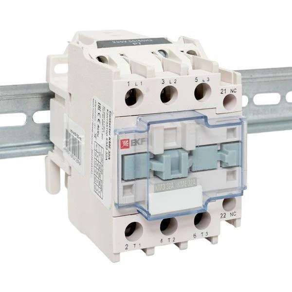 Контактор КМЭ 32А кат. 220В AC 1НЗ EKF ctr-s-32-220-nc ТехноИмпульс