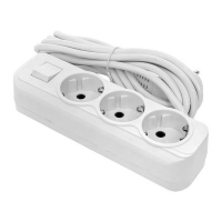 Удлинитель 3х2м с заземл. 16А IP20 Эксперт 3.0кВт с выкл. ПВС 3х1 PROxima EKF UBA16-310-3-02i ТехноИмпульс