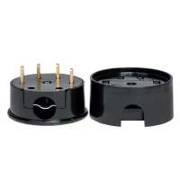 Разъем 1-м ОП РШ-ВШ 32А IP20 3P+PE 380В карболит. черн. PROxima EKF AS-380-O-04 ТехноИмпульс