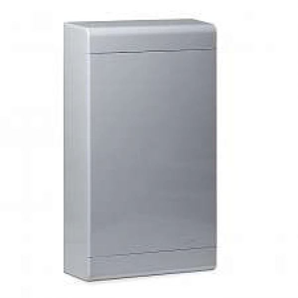 Щиток ОП Тусо 36мод. с непрозрач. двер. 520х303х117.5мм сер. Рувинил 68036С ТехноИмпульс