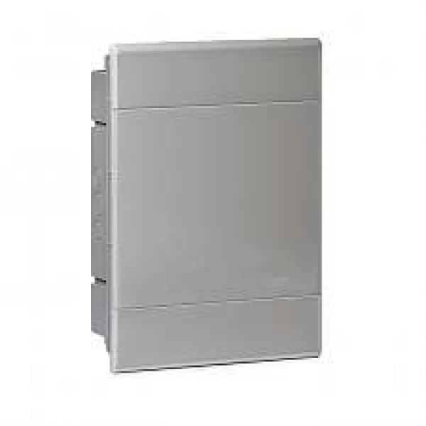 Щиток СП Тусо 24мод. с непрозрач. двер. 415х299х103мм сер. Рувинил 68124С ТехноИмпульс