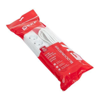 Удлинитель с сетевым фильтром 6х3м с заземл. 10А IP20 Блокбастер 2.2кВт ПВС 3х0.75 с выкл. PROxima EKF UFP10-375-6-03 ТехноИмпульс