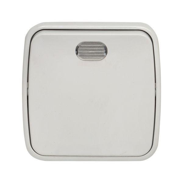 Выключатель 1-кл. ОП Минск 10А IP20 с индикатором бел. Basic EKF EGV10-121-10 ТехноИмпульс