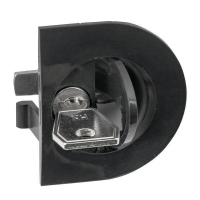 Замок пластиковый черный 30/32-16/13 IP31 PROxima EKF lock-shrn-ip31 ТехноИмпульс