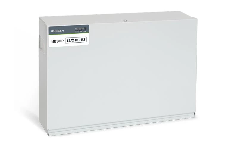 Источник вторичного электропитания резервированный адресный ИВЭПР 12/2 RS-R3 2х17 БР Рубеж Rbz-216598 ТехноИмпульс