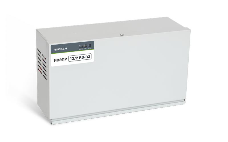 Источник вторичного электропитания резервированный адресный ИВЭПР 12/2 RS-R3 (исп.2х12 БР) Рубеж Rbz-216597 ТехноИмпульс