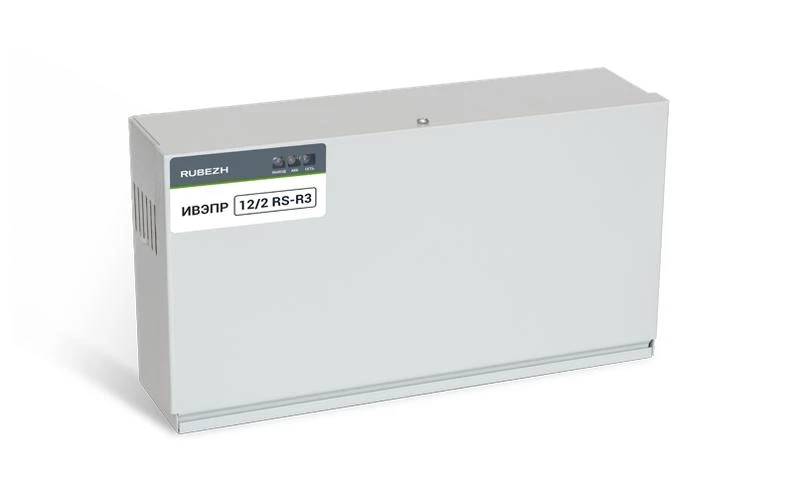 Источник вторичного электропитания резервированный адресный ИВЭПР 12/2 RS-R3 2х7 БР Рубеж Rbz-216595 ТехноИмпульс