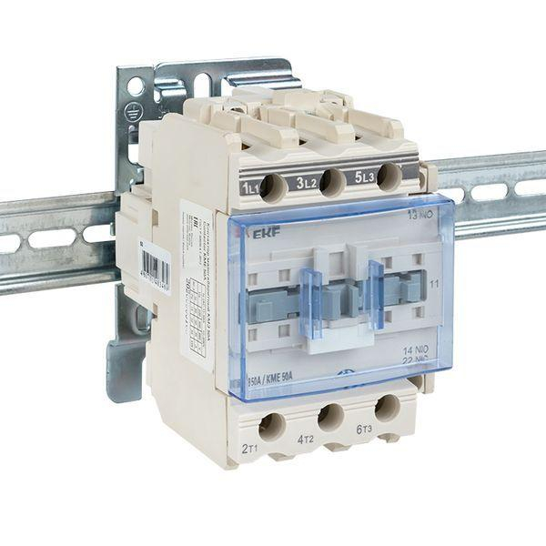 Контактор КМЭ 50А кат. 380В AC 1НО+1НЗ EKF ctr-s-50-380 ТехноИмпульс