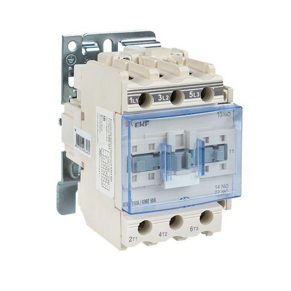 Контактор КМЭ 50А кат. 380В AC 1НО+1НЗ EKF ctr-s-50-380 ТехноИмпульс