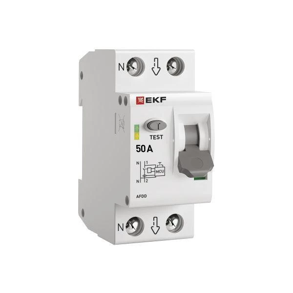 Устройство защиты от дугового пробоя (УЗДП) 1P+N 50А PROxima EKF afdd-2-50-pro ТехноИмпульс