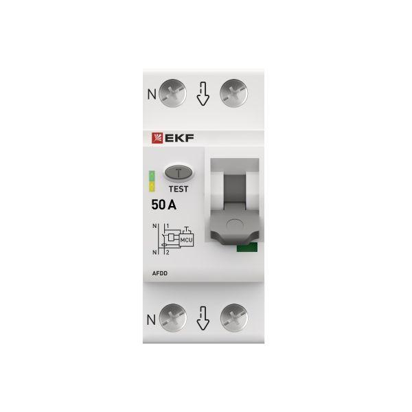 Устройство защиты от дугового пробоя (УЗДП) 1P+N 50А PROxima EKF afdd-2-50-pro ТехноИмпульс