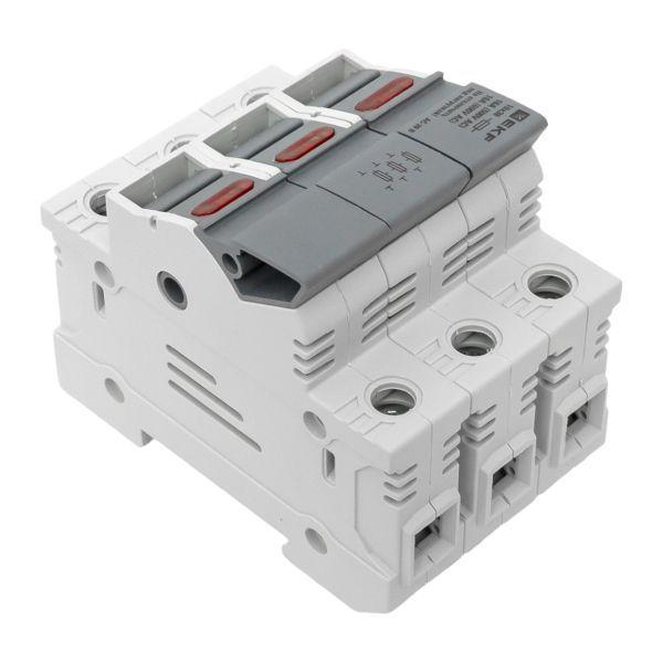 Предохранитель-разъединитель DF 10х38 3п (тип ПВЦ) EKF df103-e ТехноИмпульс