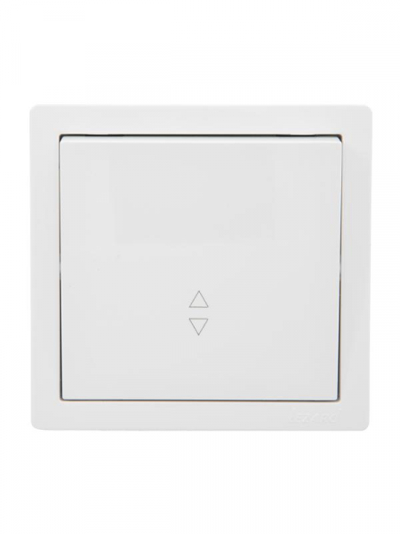 Выключатель проходной 1-кл. ОП LETO бел. LEZARD 752-0200-105 ТехноИмпульс