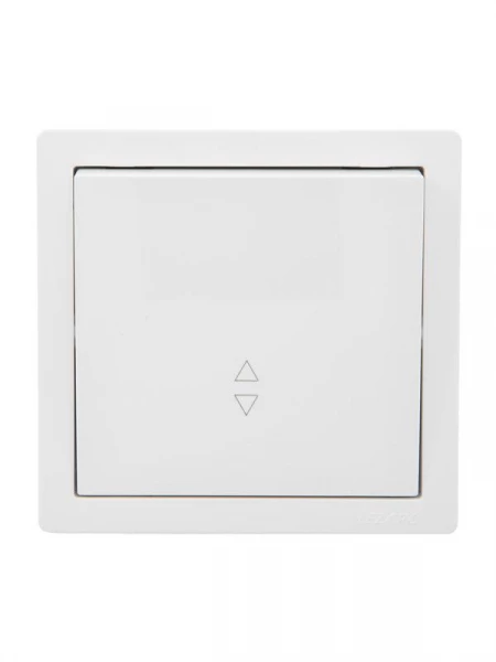 Выключатель проходной 1-кл. ОП LETO бел. LEZARD 752-0200-105 ТехноИмпульс