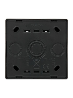 Выключатель 1-кл. ОП LETO с индикацией черн. бархат LEZARD 752-4200-111 ТехноИмпульс