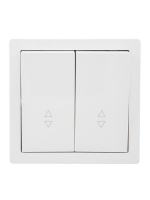 Выключатель проходной 2-кл. ОП LETO бел. LEZARD 752-0200-106 ТехноИмпульс