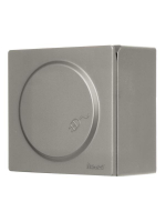 Розетка 1-м ОП LETO с заземл. с крышкой LETO ПБТ платина LEZARD 752-3500-123B ТехноИмпульс