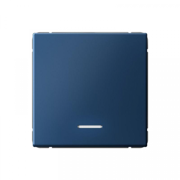 Выключатель 1-кл. ArtGallery (сх. 1а) 10AX с подсветкой механизм аквамарин SE GAL001113 ТехноИмпульс