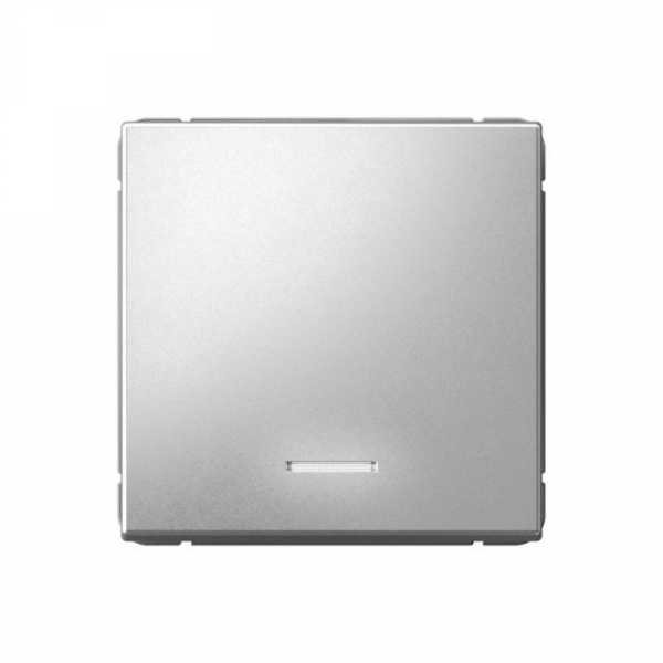 Выключатель 1-кл. ArtGallery (сх. 1а) 10AX с подсветкой механизм алюм. SE GAL000313 ТехноИмпульс