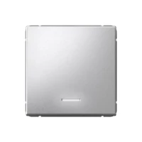 Выключатель 1-кл. ArtGallery (сх. 1а) 10AX с подсветкой механизм алюм. SE GAL000313 ТехноИмпульс