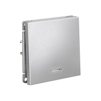 Выключатель 1-кл. ArtGallery (сх. 1а) 10AX с подсветкой механизм алюм. SE GAL000313 ТехноИмпульс