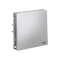 Переключатель 1-кл. ArtGallery IP44 10AX механизм алюм. SE GAL440361 ТехноИмпульс