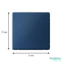 Переключатель перекрестный ArtGallery (сх. 7) 10AX аквамарин SE GAL001171 ТехноИмпульс