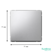 Переключатель перекрестный ArtGallery (сх. 7) 10AX алюм. SE GAL000371 ТехноИмпульс