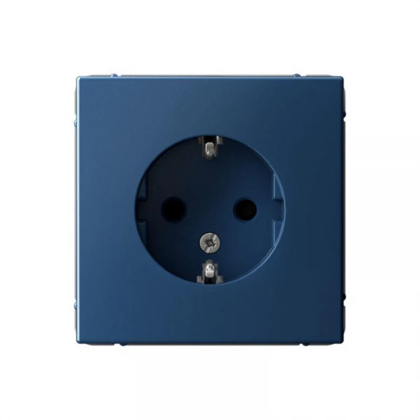 Розетка ArtGallery 16А с заземл. защ. шторки механизм аквамарин SE GAL001145 ТехноИмпульс