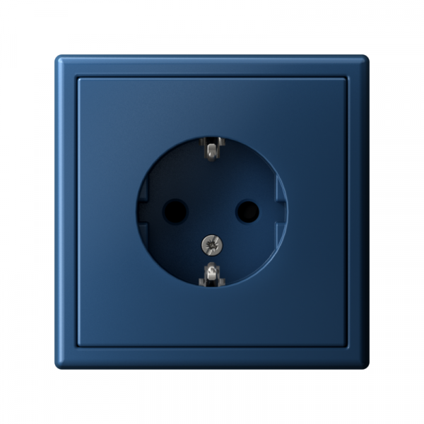 Розетка ArtGallery 16А с заземл. защ. шторки механизм аквамарин SE GAL001145 ТехноИмпульс