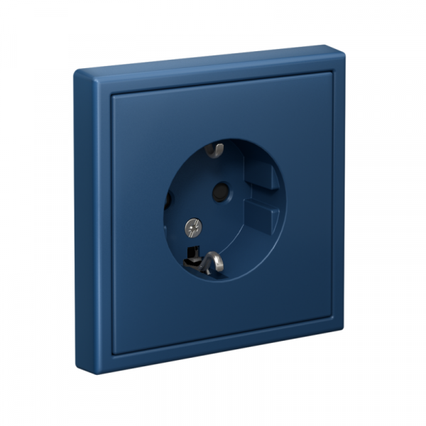 Розетка ArtGallery 16А с заземл. защ. шторки механизм аквамарин SE GAL001145 ТехноИмпульс