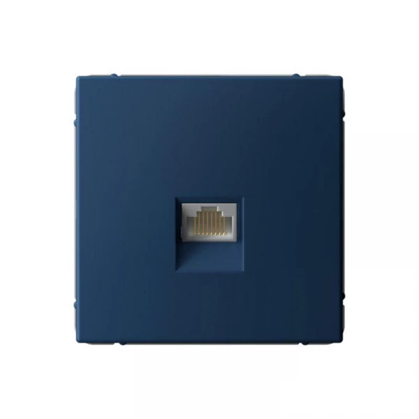 Розетка компьютерная ArtGallery RJ45 кат.6A механизм аквамарин SE GAL001186 ТехноИмпульс