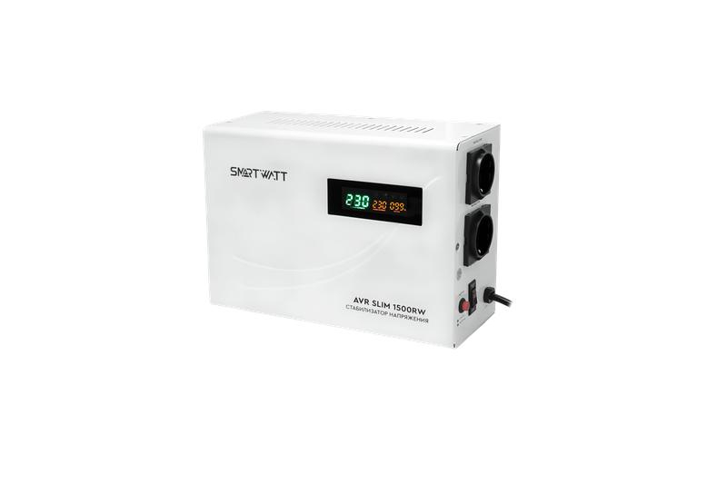 Стабилизатор напряжения настенный SMARTWATT AVR SLIM 1500RW 4512020310003 ТехноИмпульс