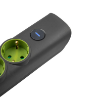 Удлинитель 4х3м с заземл с выкл. сер. ET-04-300G JAZZway 5051874 ТехноИмпульс