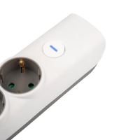 Удлинитель 4х5м с заземл. с выкл. бел. ET-04-500W (4х5.0) JAZZway 5051836 ТехноИмпульс