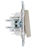 Выключатель 1-кл. SKANDY 10А SK-V01B беж. IEK SK-V10-0-10-K10 ТехноИмпульс