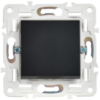 Выключатель 1-кл. SKANDY 10А SK-V01Bl черн. IEK SK-V10-0-10-K02 ТехноИмпульс