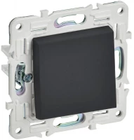 Выключатель 1-кл. SKANDY 10А SK-V01G графит IEK SK-V10-0-10-K53 ТехноИмпульс