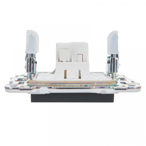 Выключатель 1-кл. SKANDY 10А SK-V01G графит IEK SK-V10-0-10-K53 ТехноИмпульс