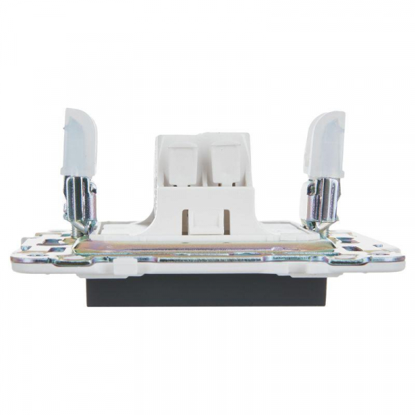 Выключатель проходной 1-кл. SKANDY 10А SK-V02G графит IEK SK-V12-0-10-K53 ТехноИмпульс