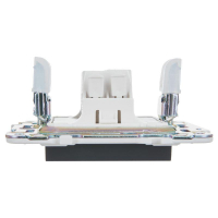 Выключатель проходной 1-кл. SKANDY 10А SK-V02G графит IEK SK-V12-0-10-K53 ТехноИмпульс