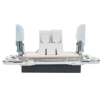 Выключатель проходной 1-кл. SKANDY 10А SK-V08G с индикацией графит IEK SK-V12-1-10-K53 ТехноИмпульс