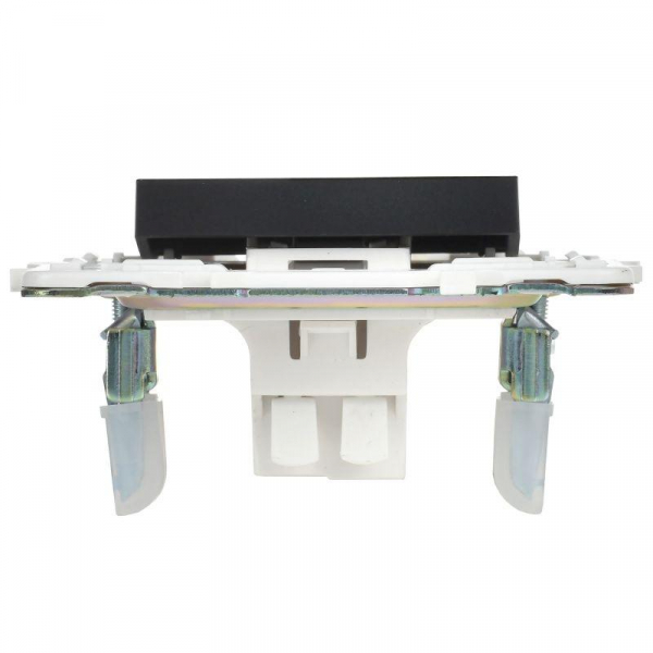 Выключатель 1-кл. SKANDY 10А SK-V07Bl с индикацией черн. IEK SK-V10-1-10-K02 ТехноИмпульс